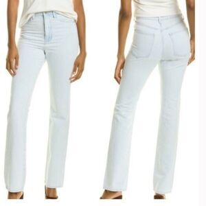 ❌We Wore What The ICON Jean Light Icy Wash Denim High-Rise Fashion $148 NWT 28